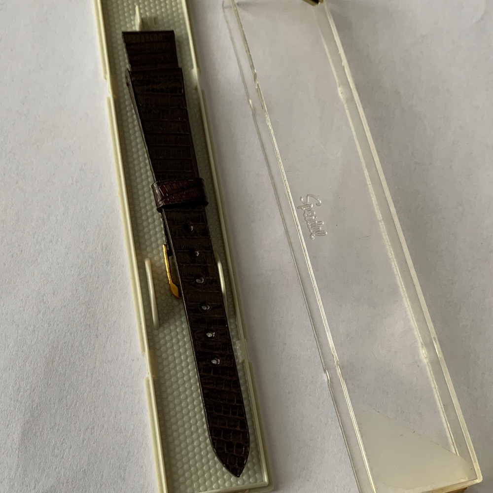 Genuine Lizard Brown Watch Band 13